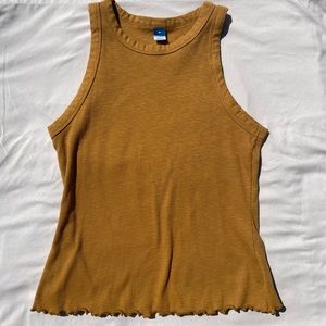 brand new old navy yellow tanktop